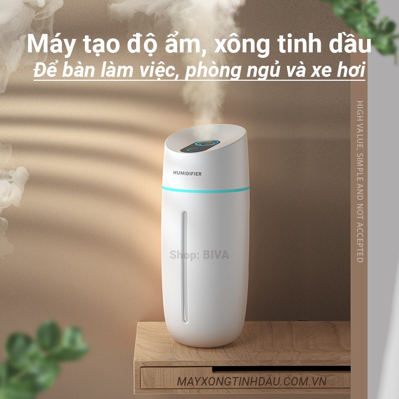 Máy xông tinh dầu, khử mùi xe hơi Q1, Tặng tinh dầu thiên niên 10ml 2021