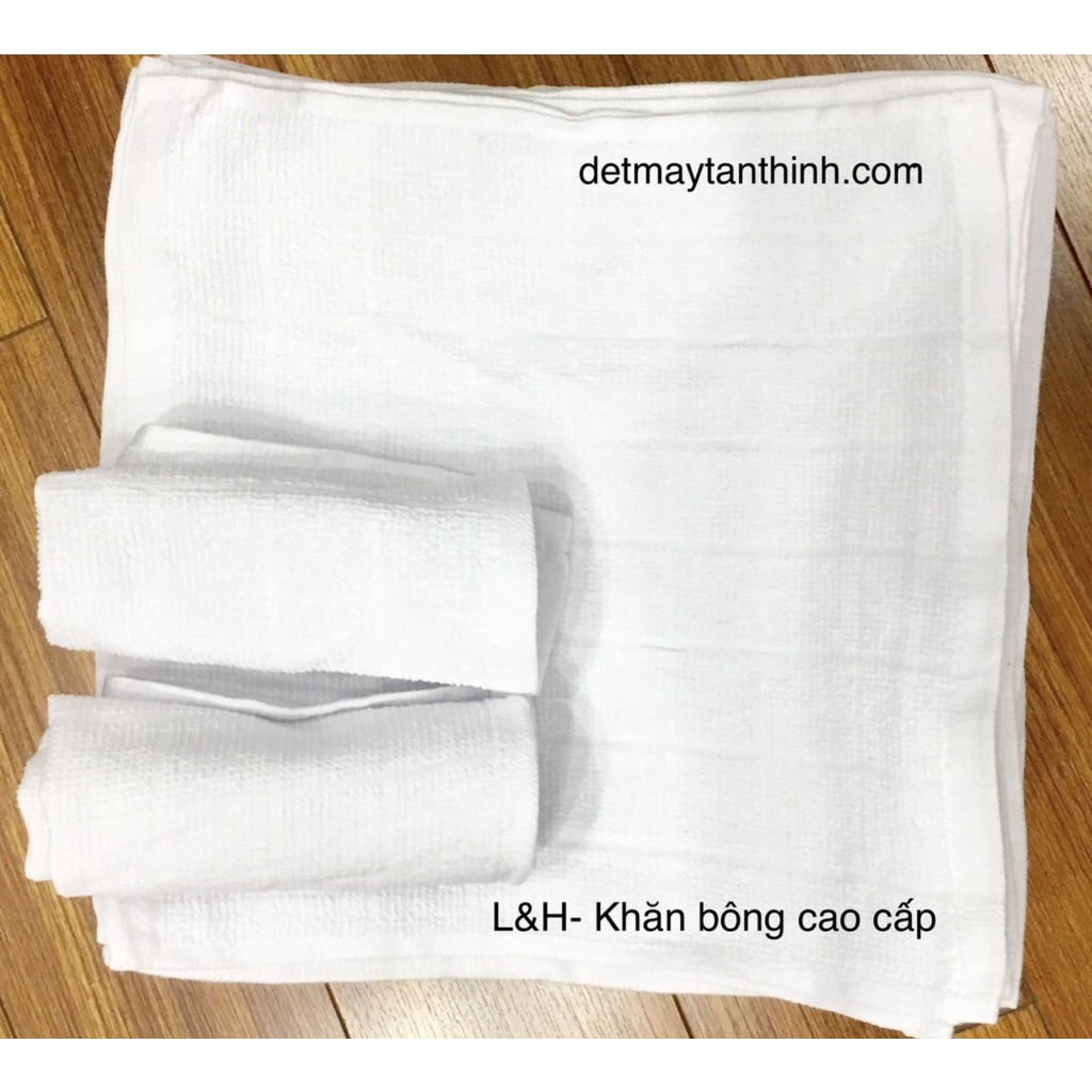 Set 10 khăn ăn, khăn lau bánh, khăn lau tay KT 28x28