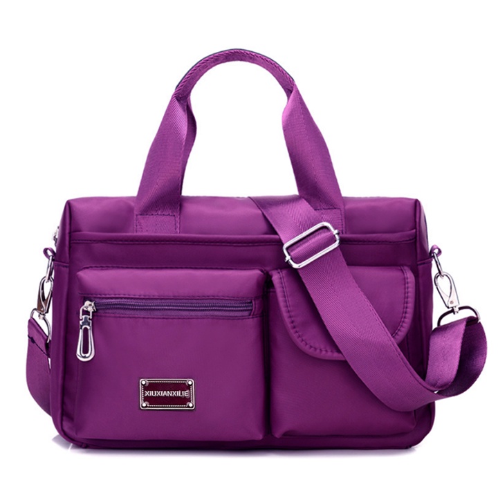 Túi xách, túi đeo chéo nữ vải dù oxford mềm mại, chống thấm nước cao cấp size 29cm TUI-101