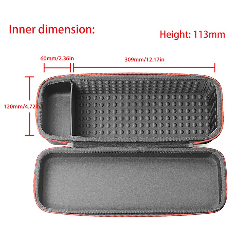 HSV Storage Box Storage Bag Carry Case Protective Cover  For -SONY SSRS-ZR7 Hi-Res Wireless Bluetooth Speaker
