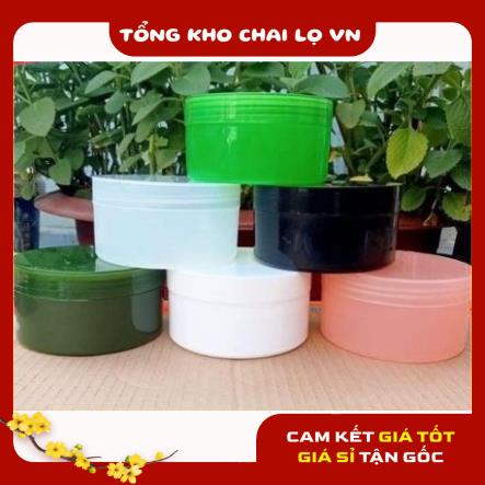 Hủ Đựng Kem ❤ SIÊU RẺ ❤ Hũ nhựa đựng kem S200 300g chiết mỹ phẩm , phụ kiện du lịch