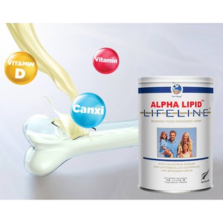 Sữa a.l.p.h.a l.i.p.i.d hộp 450g chuẩn bill úc