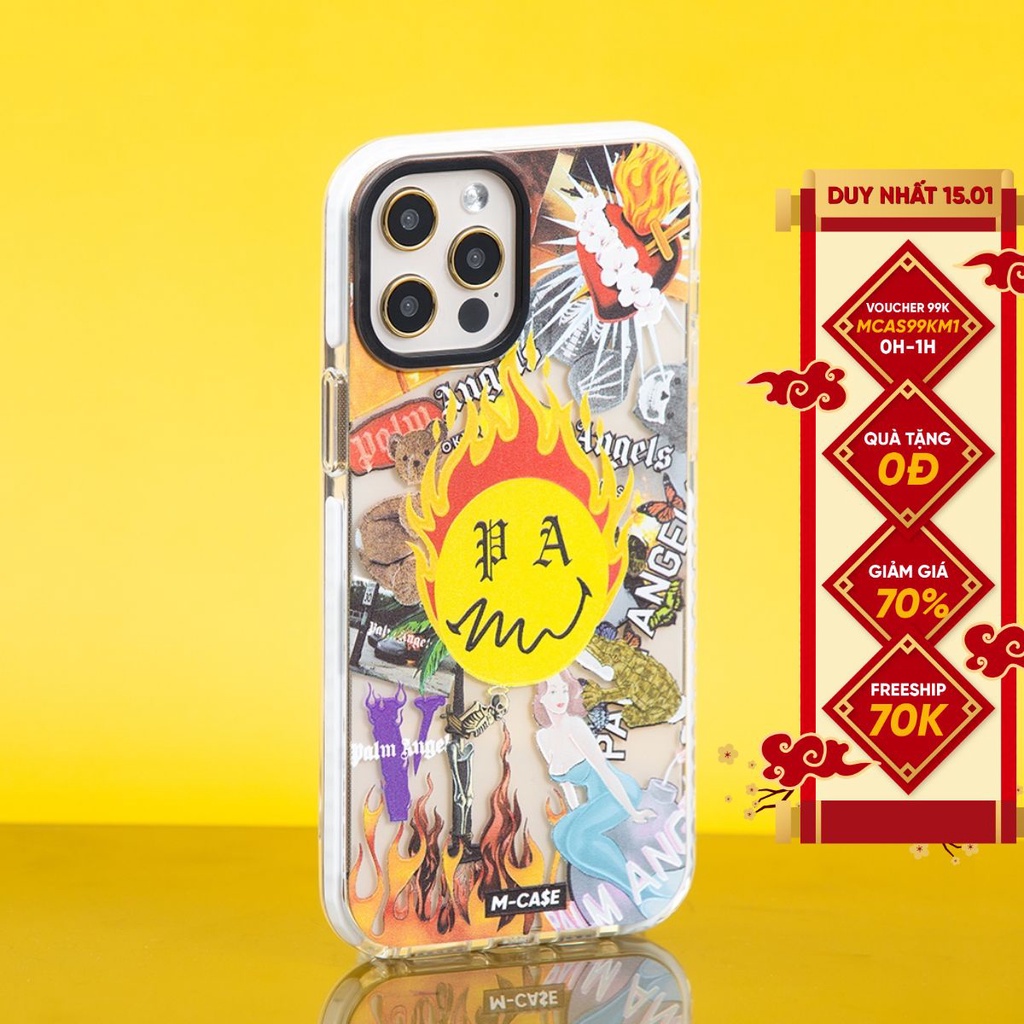 Ốp lưng iphone chống sốc Palm Angels 7 plus/8 plus/X/Xs/XR/Xs max/11/11 pro max/12/12 pro max phụ kiện điện thoại MCASE