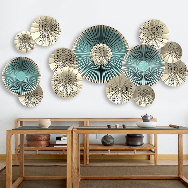 DECAL DÁN TƯỜNG VÒNG TRÒN NGHỆ THUẬT