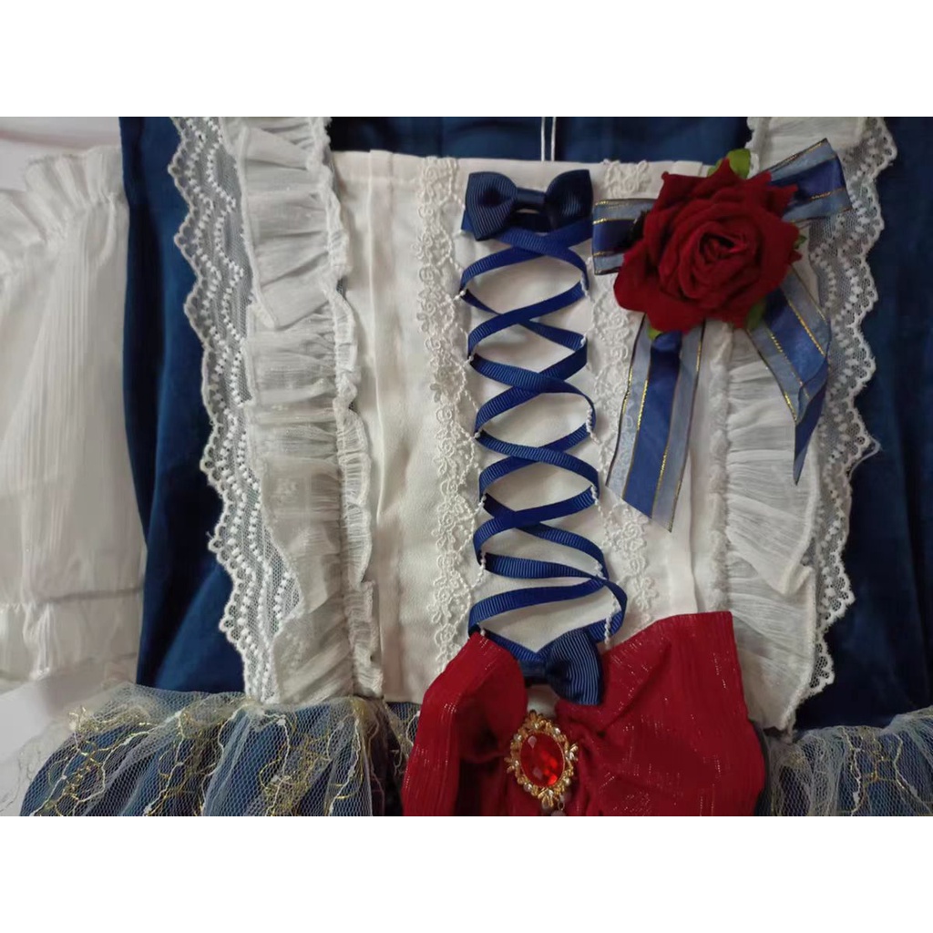 Đầm Cưới Đính Hoa Tuyết Phong Cách Lolita Xinh Xắn