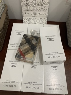 Nước hoa tester Burberry brit for her edp 100ml (như hình)