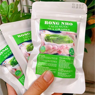 Rong Nho Tách Nước Gói 100gram - Chia Lẻ Ra 5 gói Nhỏ Mỗi Gói 20G DAB025