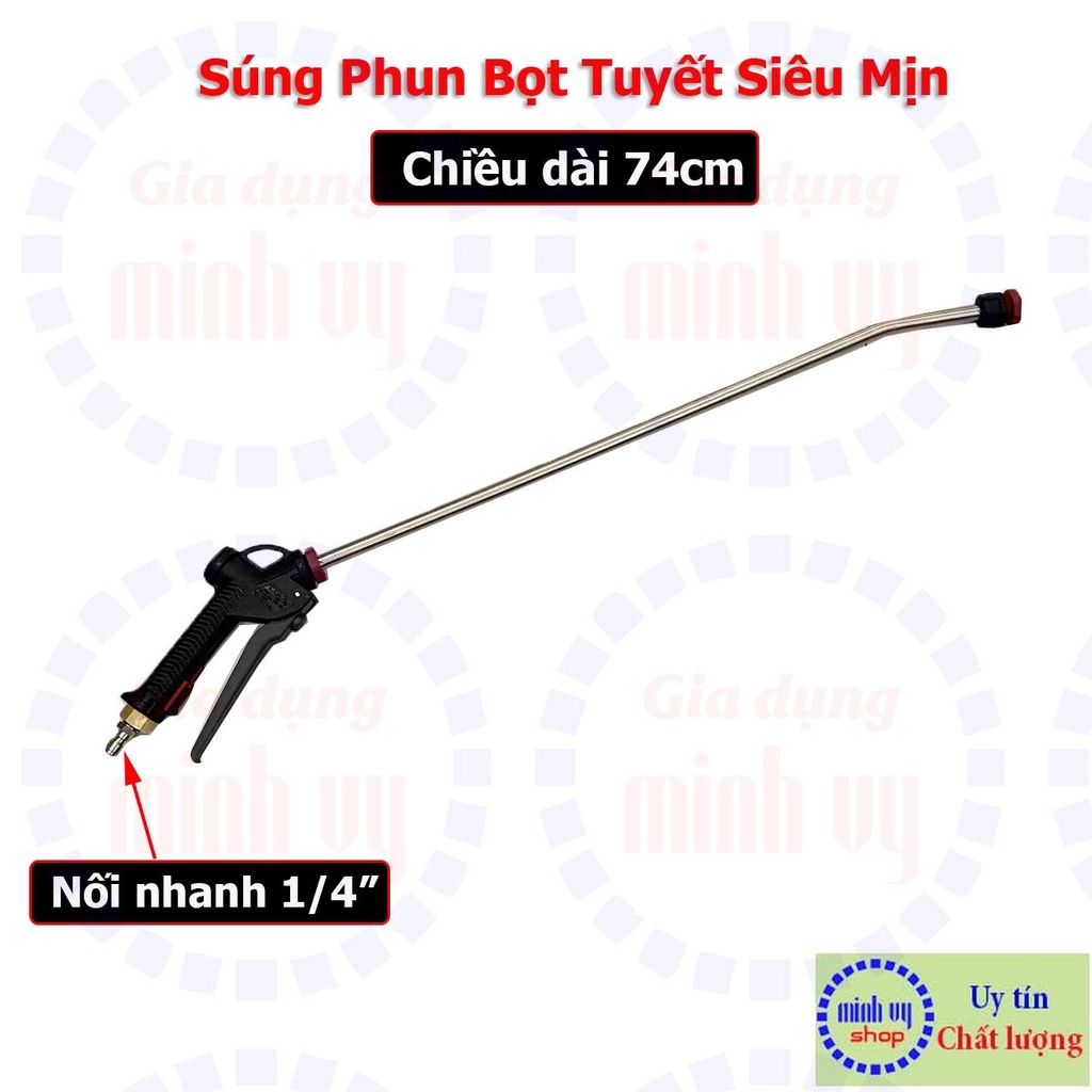 Sung Phun Bọt Tuyết Siêu Mịn Loại Dài 35cm/74cm