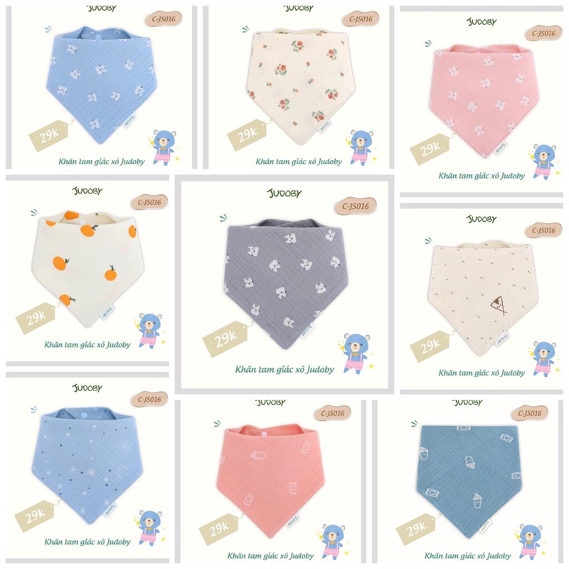 Yếm xô/ yếm cotton Dokma, Judoby