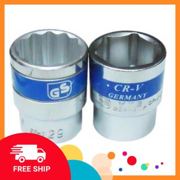 Đầu khẩu 1/2 lục giác đủ số - Đầu tuýp 1/-Giadung24h