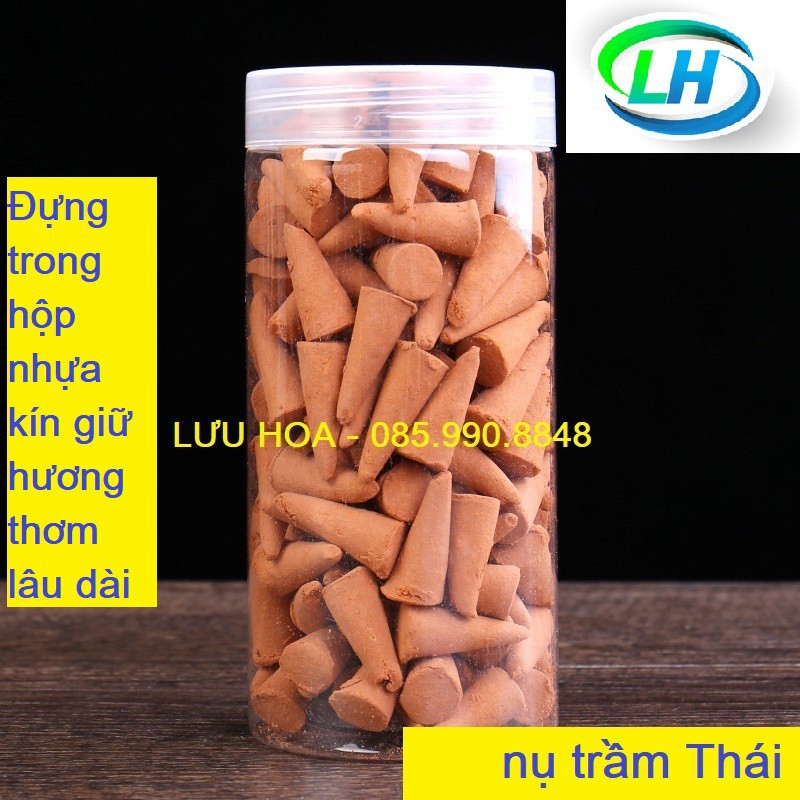 {SỈ TỪ 2X} Hộp 60 nụ nhang nụ trầm hương thái lan hình nón loại 1 cho mùi hương dễ chịu thư giãn - MIX FLOWERS