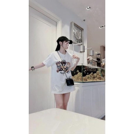 áo thun nữ, phông cotton gấu (đủ size 28kg-90kg)