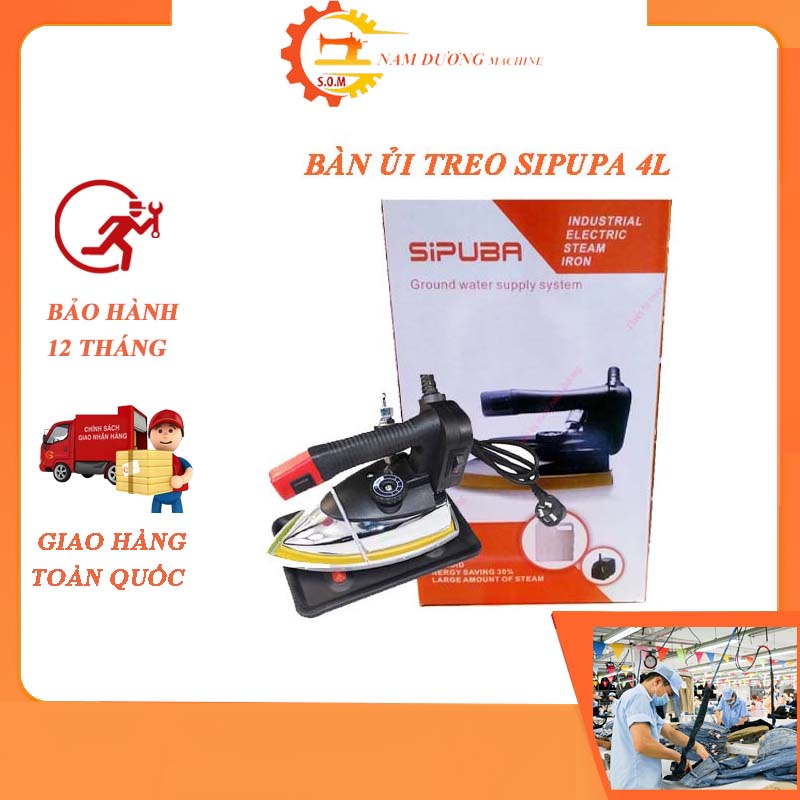 Bàn là hơi nước > Bàn ỦI hơi nước công nghiệp > Có củ bơm nước công suất lớn HƠI NHIỀU > Tặng kèm đế ủi chống bóng