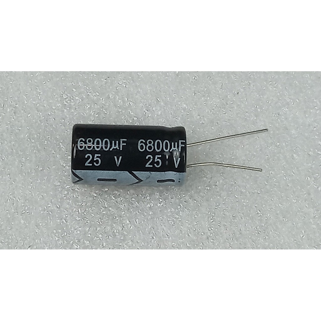 Tụ Hóa 25V 6800UF Với Kích Thước 16 X 30 - 1 Cái