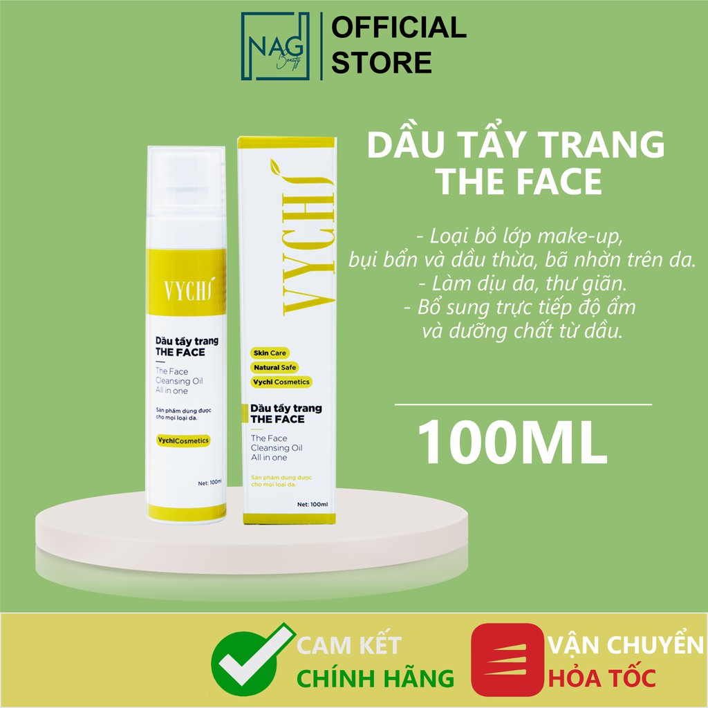 Dầu tẩy trang THE FACE Cleansing oil 100ml nước tẩy trang phù hợp cho cả da nhạy cảm