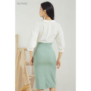 Đầm phối phụ kiện DA638 GUMAC