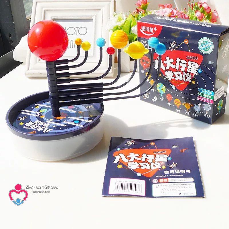 Đồ chơi lắp ghép Mô hình hệ mặt trời 9 hành tinh - Đồ chơi trẻ em thông minh