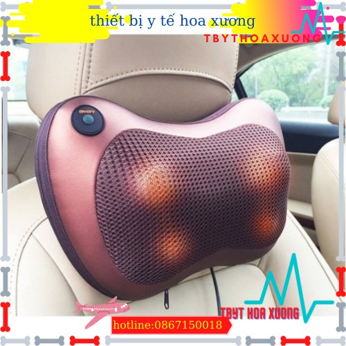 [FREESHIP] GỐI MASSAGER HỒNG NGOẠI- GỐI MASSAGER 4 BI
