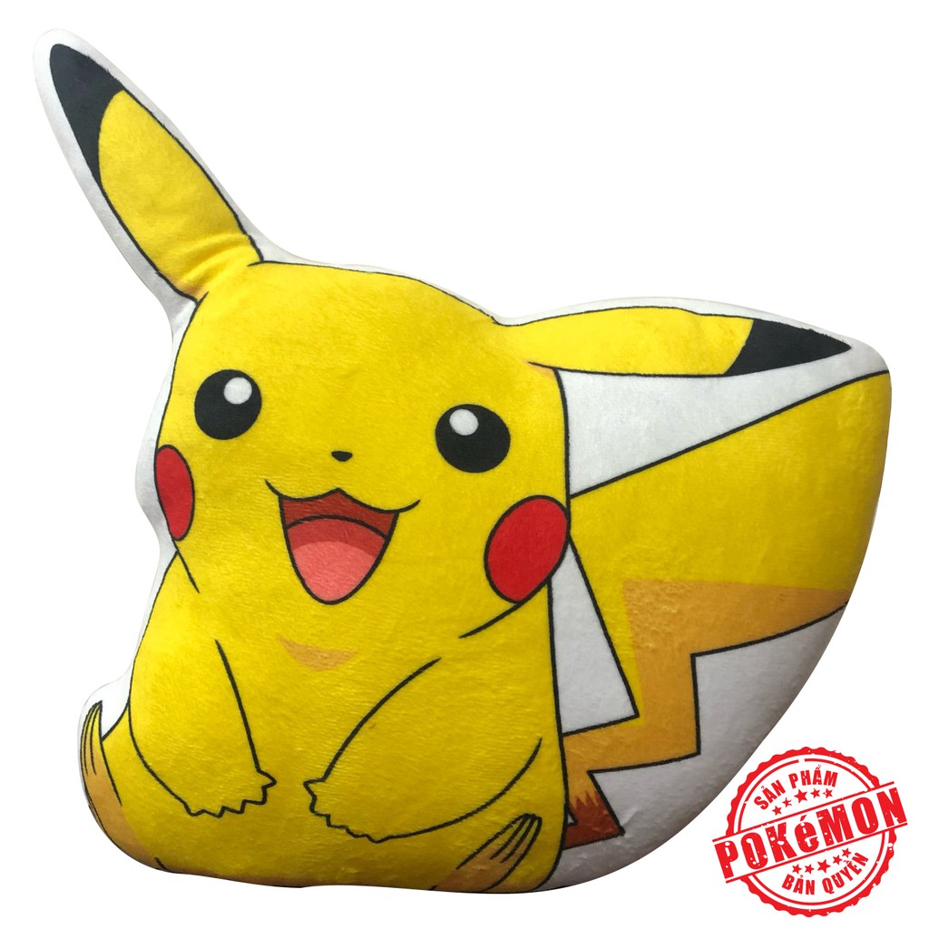 POKEMON | Gối tựa lưng Pikachu - Fushigidane - Hitokage - Zenigame