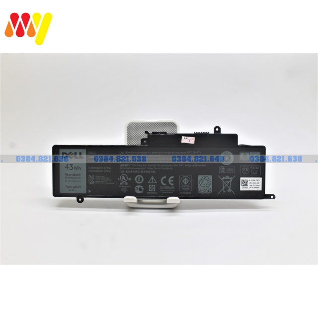 ZIN 43Wh - Pin Laptop Dell Inspiron 7359 7558 7568 15 7353 7352 GK5KY New 100%. Bảo hành toàn quốc