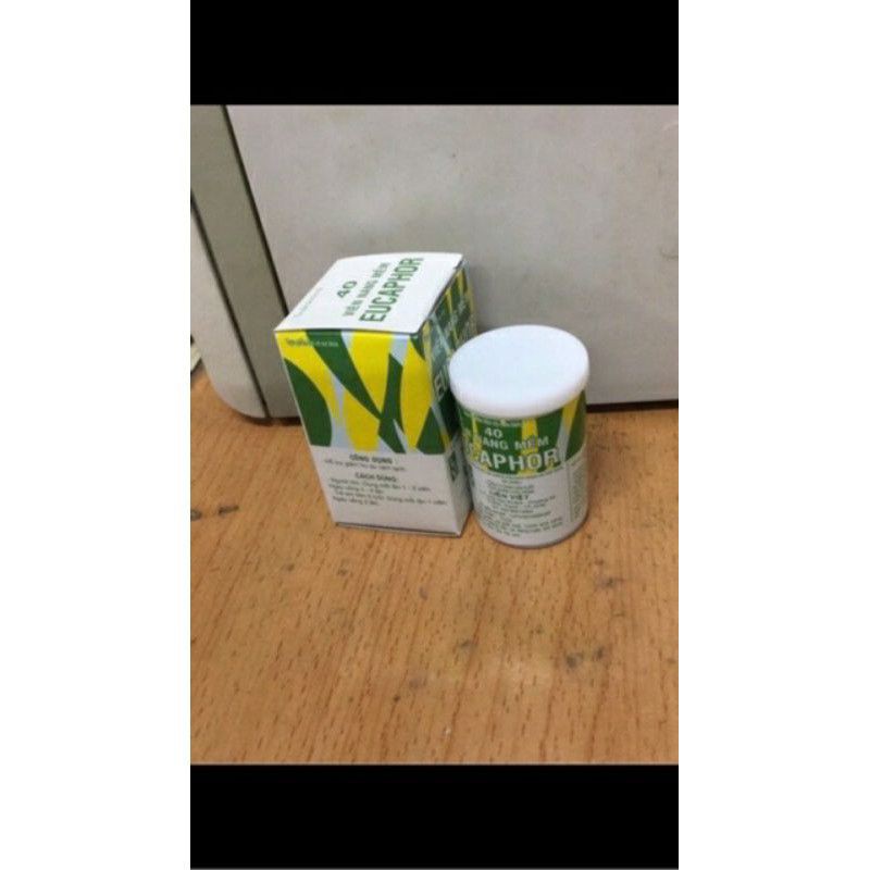 Viên uống ho EUCAPHOR ⚡ CAM KẾT CHÍNH HÃNG ⚡ Viên uống giảm ho, làm ấm đường hô hấp, thông họng hiệu quả