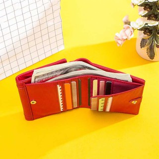 VÍ GẤP NỮ DA THẬT CAO CẤP - 1435196