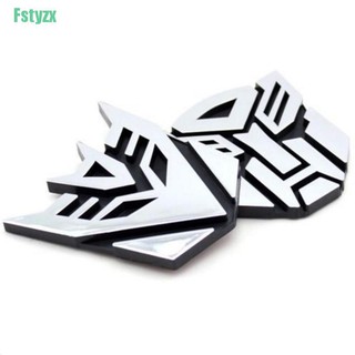 Decal DáN Logo Transformers 3D Cho Xe Hơi