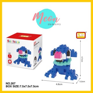 Mini Block | Đồ chơi xếp hình lego | - Doggy - 110pcs - Size S