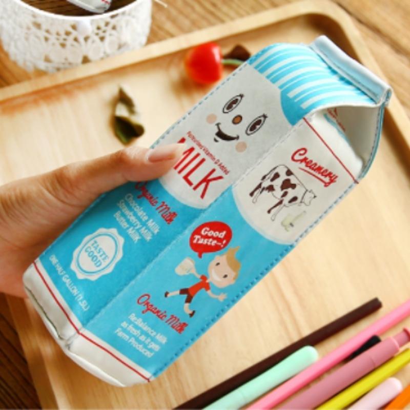 Túi tote, hộp đựng bút dáng đứng hình dạng hộp sữa 7762291