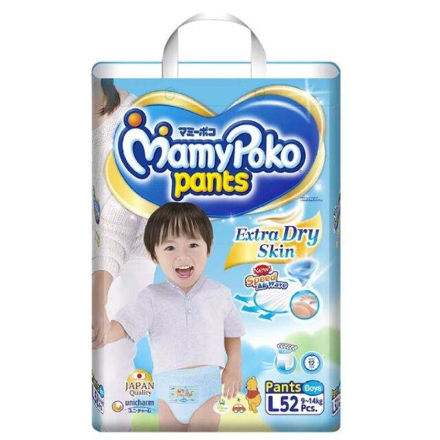 Tã quần Mamypoko L52/XL46/Xxl38