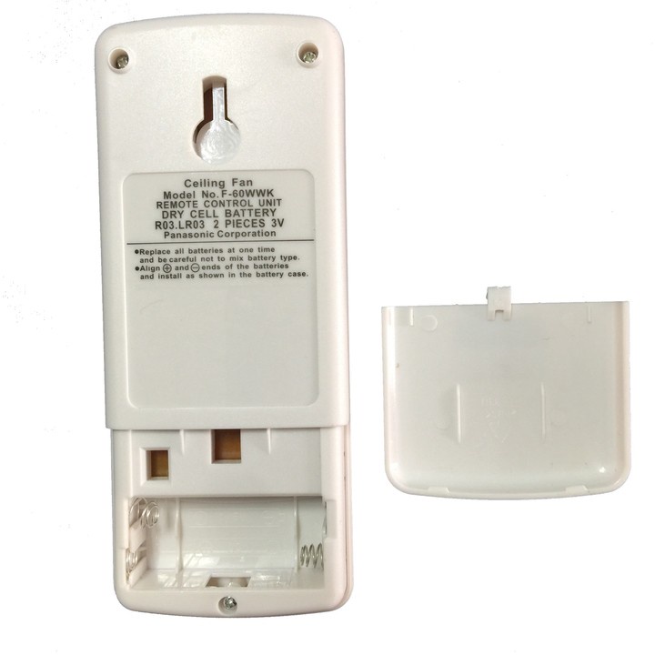 Remote điều khiển quạt trần Panasonic 5 cánh Loại đẹp