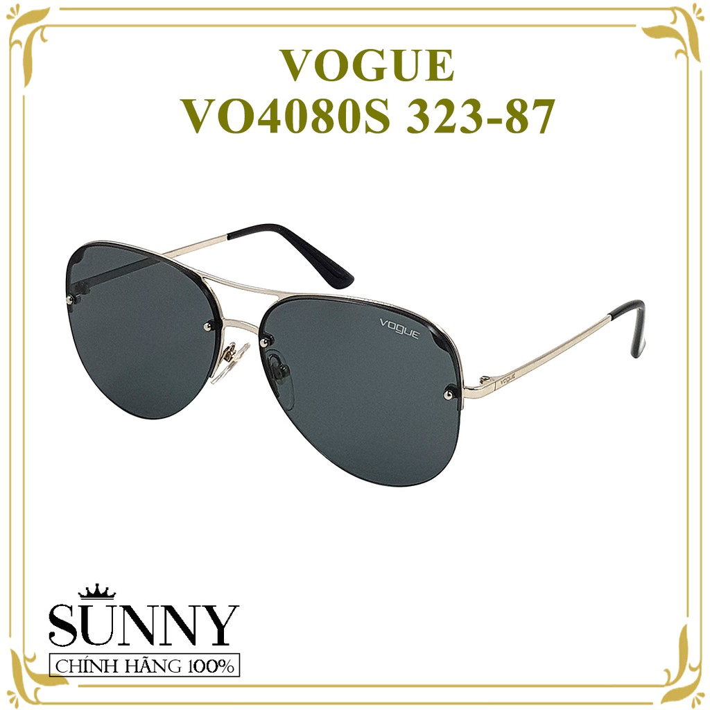 Kính mát thời trang Vogue VO4080S chính hãng, thiết kế dễ đeo bảo vệ mắt