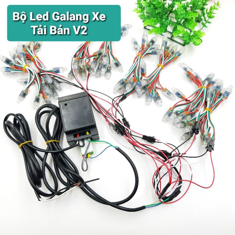 Bộ Led Galang Xe Tải Phiên Bản 2021❤️Bộ Led Full Mặt Nạ Trang Trí Xe Tải Cực Đẹp Theo Lựa Chọn