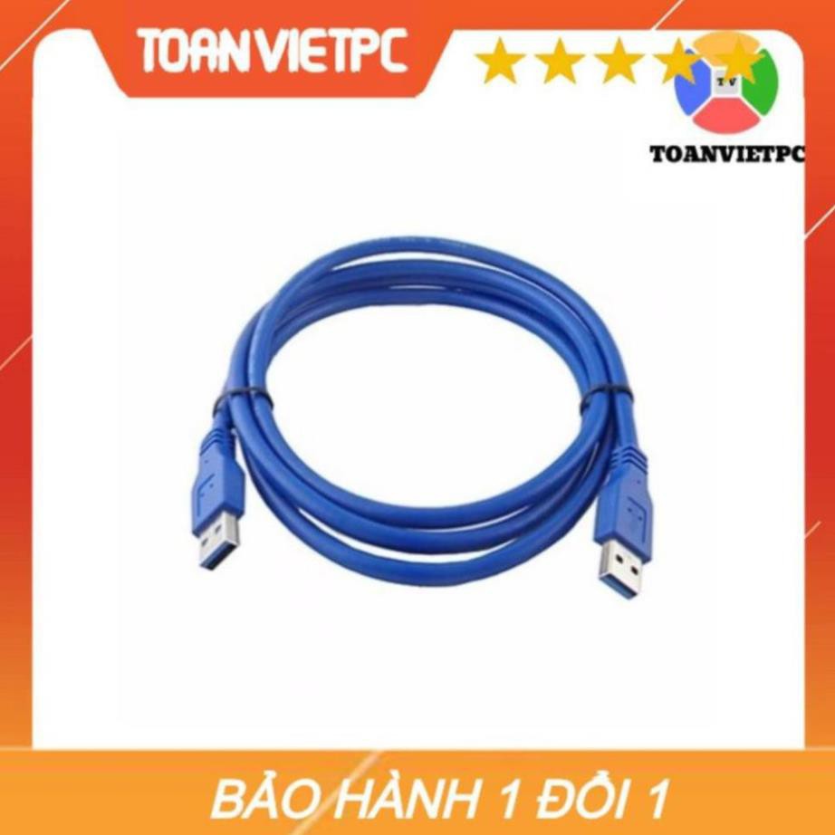 Dây cáp usb 2 đầu dương 60cm | Dây usb 2 đầu đực chuẩn 3.0