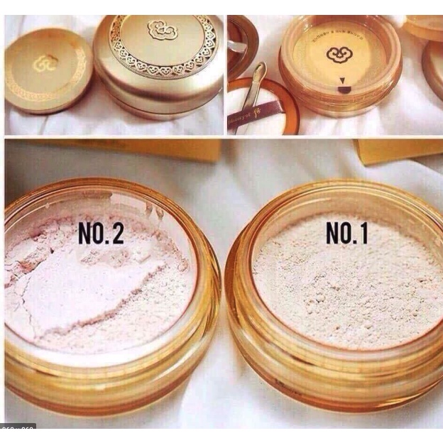 Phấn phủ bột bắt sáng Whoo Gongjinhyang Luxury Luminous Powder_ebisucosmetic