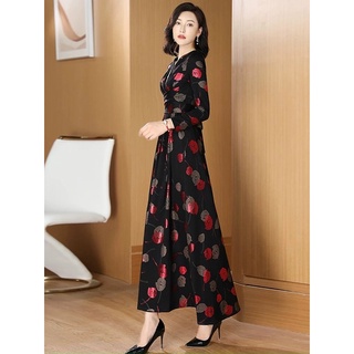 Đầm nữ cao cấp dáng dài sang trọng quý phái NP3473