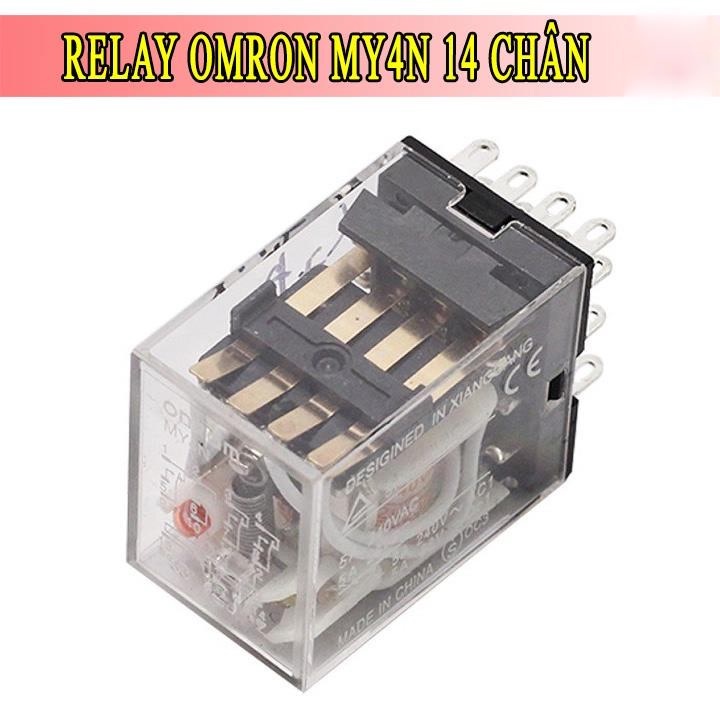 Relay Omron MY4N 14 Chân