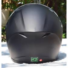 Mũ fullface AGU đen nhám - Nón bảo hiểm đi phượt trùm đầu