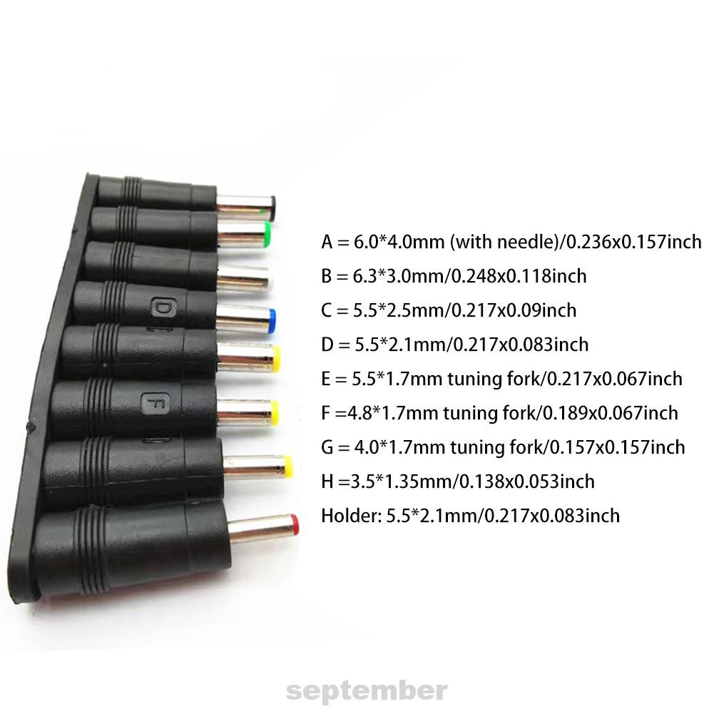 DC Set 8 Ổ Cắm Sạc 2 Chấu Cho Laptop | BigBuy360 - bigbuy360.vn