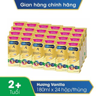 Thùng 24 hộp sữa nước enfagrow a+ 4 rtd vani 180ml/hộp