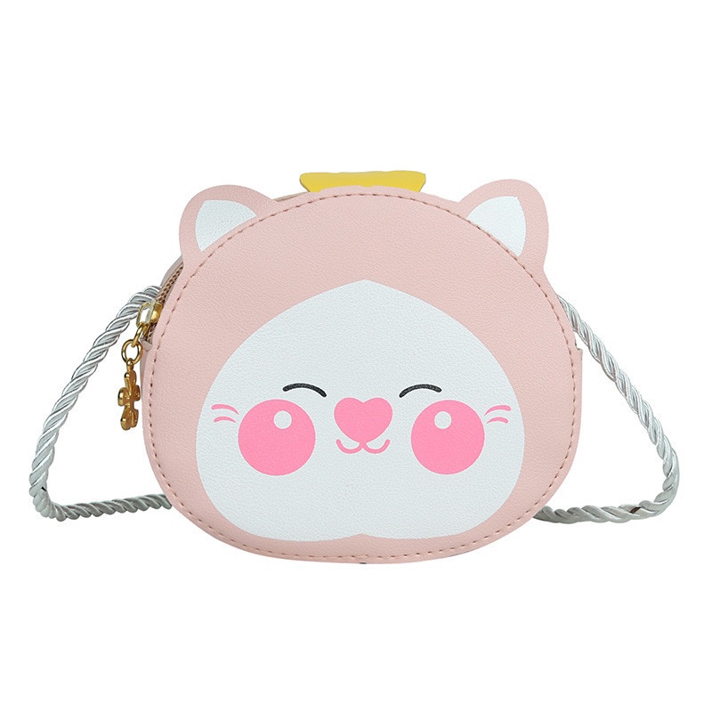 Túi Đeo Chéo Mini Hình Hoạt Hình Dễ Thương Dành Cho Bé Gái
