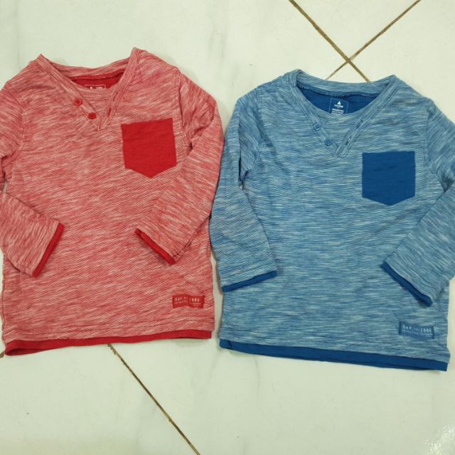 Combo 15 áo cotton len Babygap