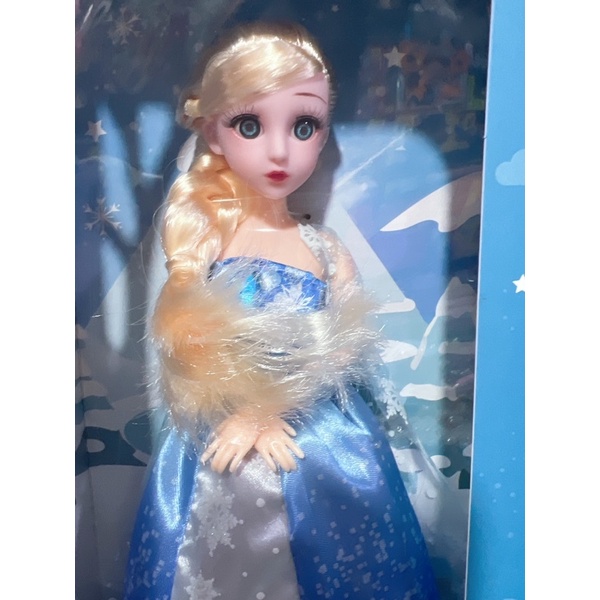 Búp bê Elsa nữ hoàng băng giá kèm phụ kiện