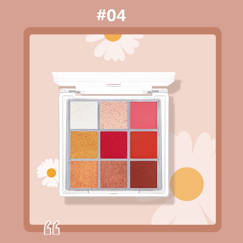 Bảng phấn trang điểm mắt SEVICH 9 màu sắc không bị nhòe 7g | BigBuy360 - bigbuy360.vn