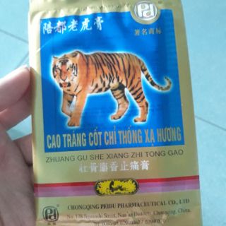 Cao Dán Con Cọp (Hổ)- Gói 4 miếng