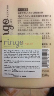 [FREESHIP][Tặng tinh dầu nước hoa]Siêu phục hồi tóc Ringo Nhật Bản