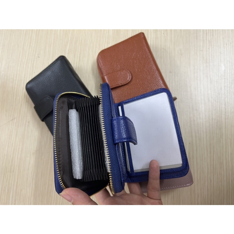 Ví da nữ cầm tay nhiều ngăn tiện lợi