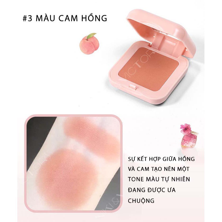 Phấn Má Hồng Đơn Sắc Lameila Blusher Color Geometry