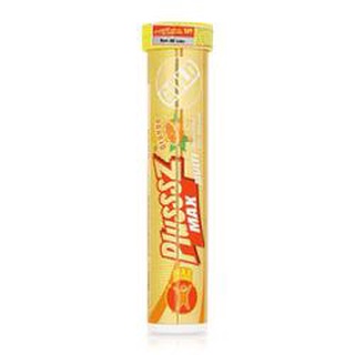 Viên sủi bổ sung vitamin tổng hợp Plusssz Gold Max Multivitamin vị Cam tuýp 20 viên