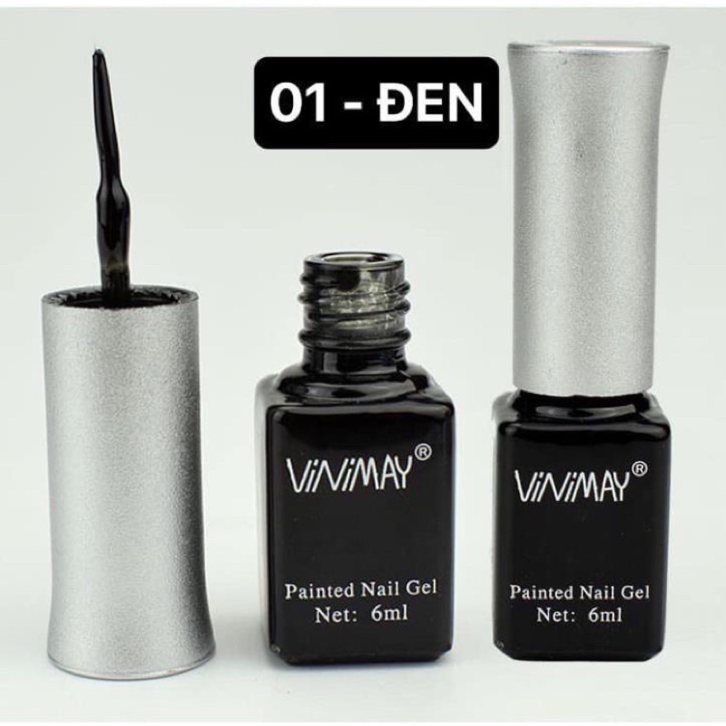 cọ nét gel vinimay vẽ móng siêu đẹp
